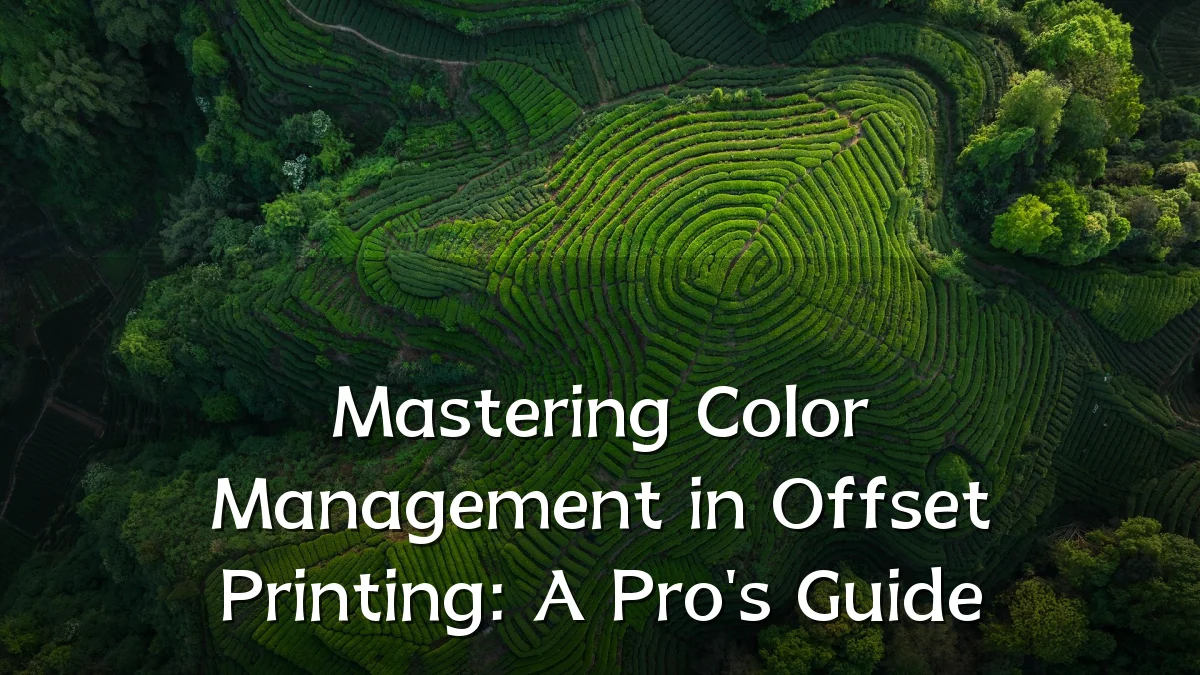 Mastering Color Management in Offset Printing: A Pro's Guide