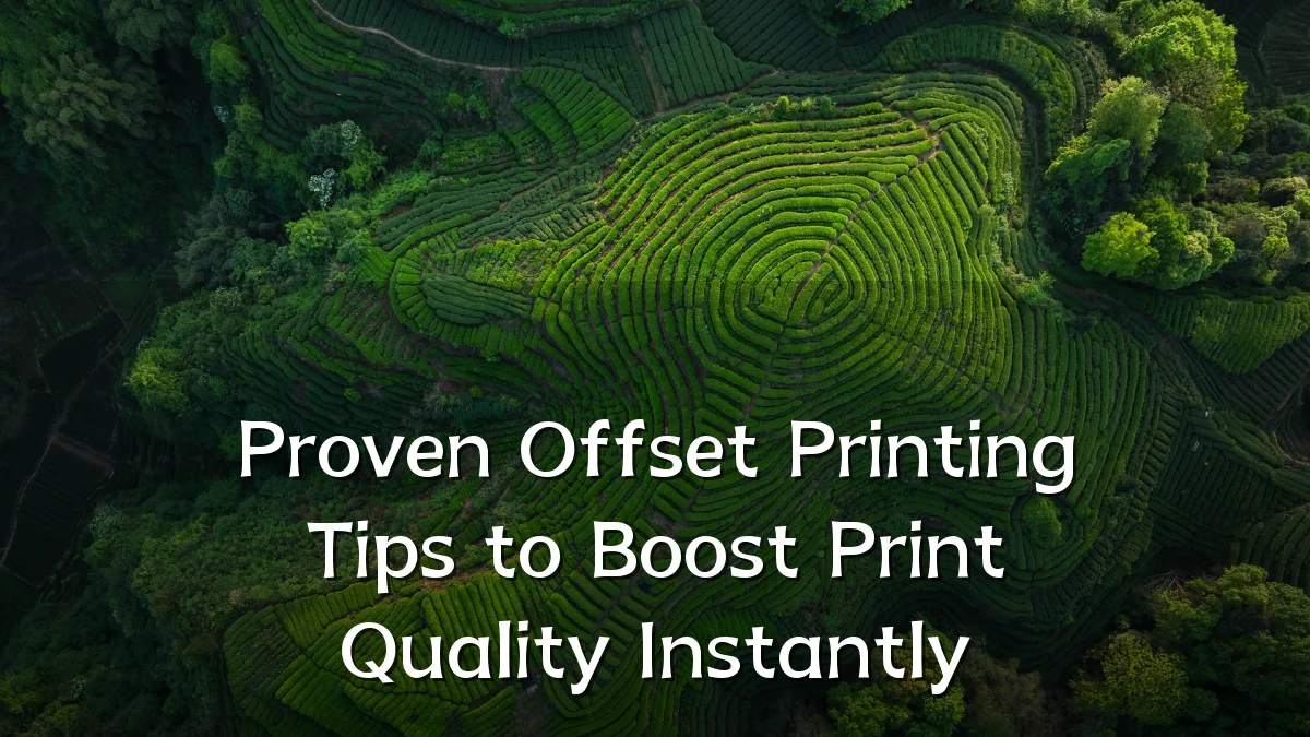Proven Offset Printing Tips to Boost Print Quality Instantly