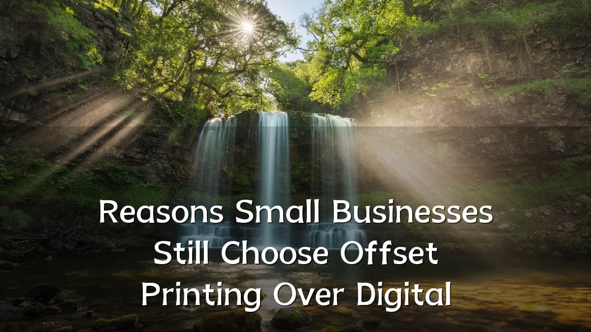 Reasons Small Businesses Still Choose Offset Printing Over Digital