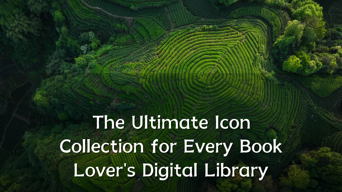 The Ultimate Icon Collection for Every Book Lover's Digital Library